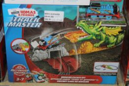 Boxed Assorted Children's Toy Items, To Include, Thomas and friends Track Master- Motorized Engine