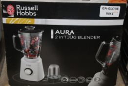 Boxed Russell Hobbs Aura 2 In 1 Jug Blender RRP £65 (Untested Customer Return) (Public Viewing and