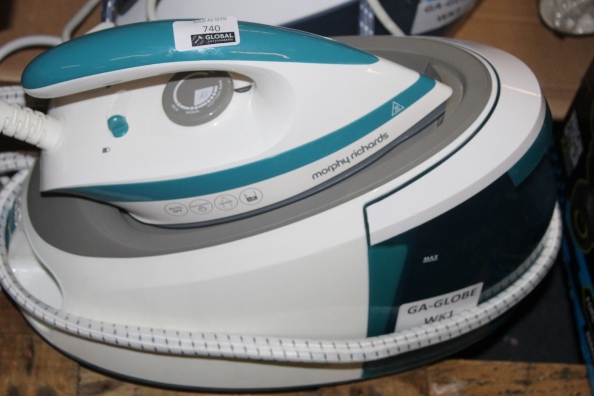 Un-Boxed Morphie Richards STEAM Iron,RRP£190.00 (Customer-Return-Not-Tested) (Public Viewing and