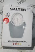 Boxed Pair of Salta Academy Profession Mechanical Weighing Scales, RRP£70.00 (378324) (Public