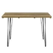 Boxed, Lake front Drop Down Dining Table, RRP£85.00 (17756) (Public Viewing and Appraisals