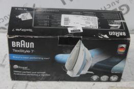 Boxed Braun Texstyle 7 Steam Iron RRP £55 (Untested Customer Return) (Public Viewing and