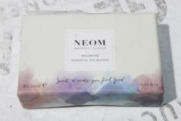 Boxed Set Of 3 Scented Neom Oils RRP £60 (4716228) (Public Viewing and Appraisals Available)