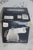 Delonghi, 1.5liter Rapid Boil Kettle, rrp£65 (Untested/Customer Returns) (Public Viewing and