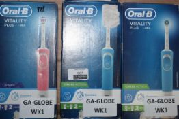 Boxed Oral B Vitality Plus Tooth Brushes RRP £45 Each (Untested/Customer Returns) (Public Viewing
