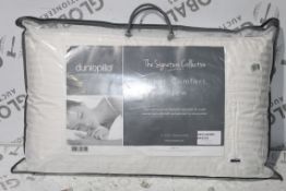 Dunlopillo Signature Collection Comfort Pillow, RRP£70.00 (4678607) (Public Viewing and Appraisals