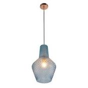 Boxed Cane 1 Light Tear Drop Ceiling Light Pendant RRP £75 (Puplic Viewings And Appraisals Highly
