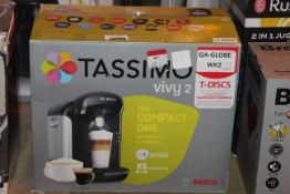 Boxed Bosch Tassimo Vivy2 Capsule Coffee Maker (Untested Customer Return)