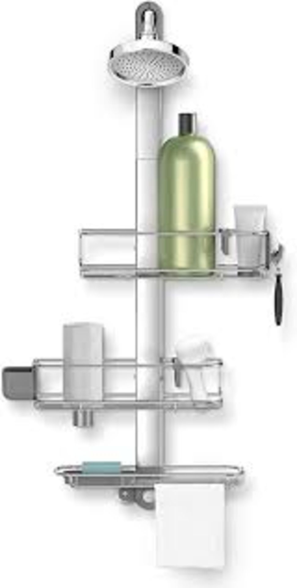 Boxed Simple Human Adjustable Shower Caddy RRP £50 (4124893) (Puplic Viewings And Appraisals
