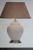 Boxed Theo Large Table Lamp RRP £90 (Untested/Customer Returns)