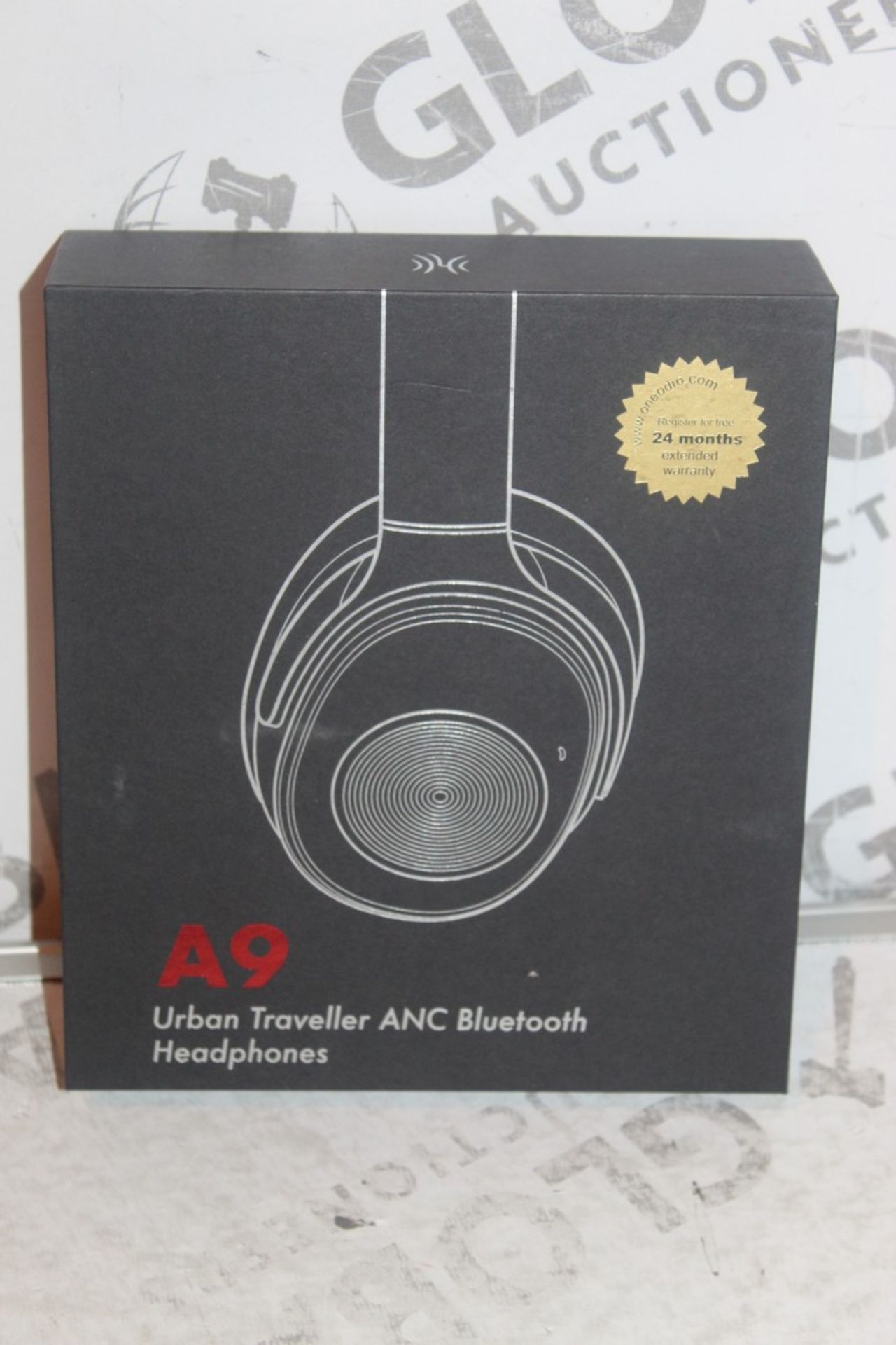 Boxed Pair A9 Urban Traveller ANC Bluetooth Headphones, RRP£55.00
