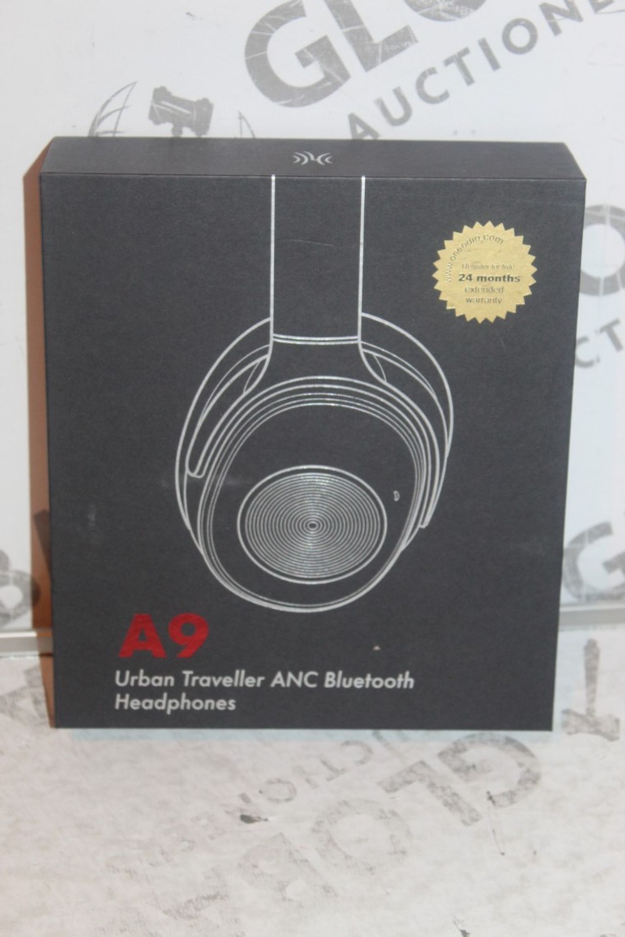 Boxed Pair A9 Urban Traveller ANC Bluetooth Headphones, RRP£55.00