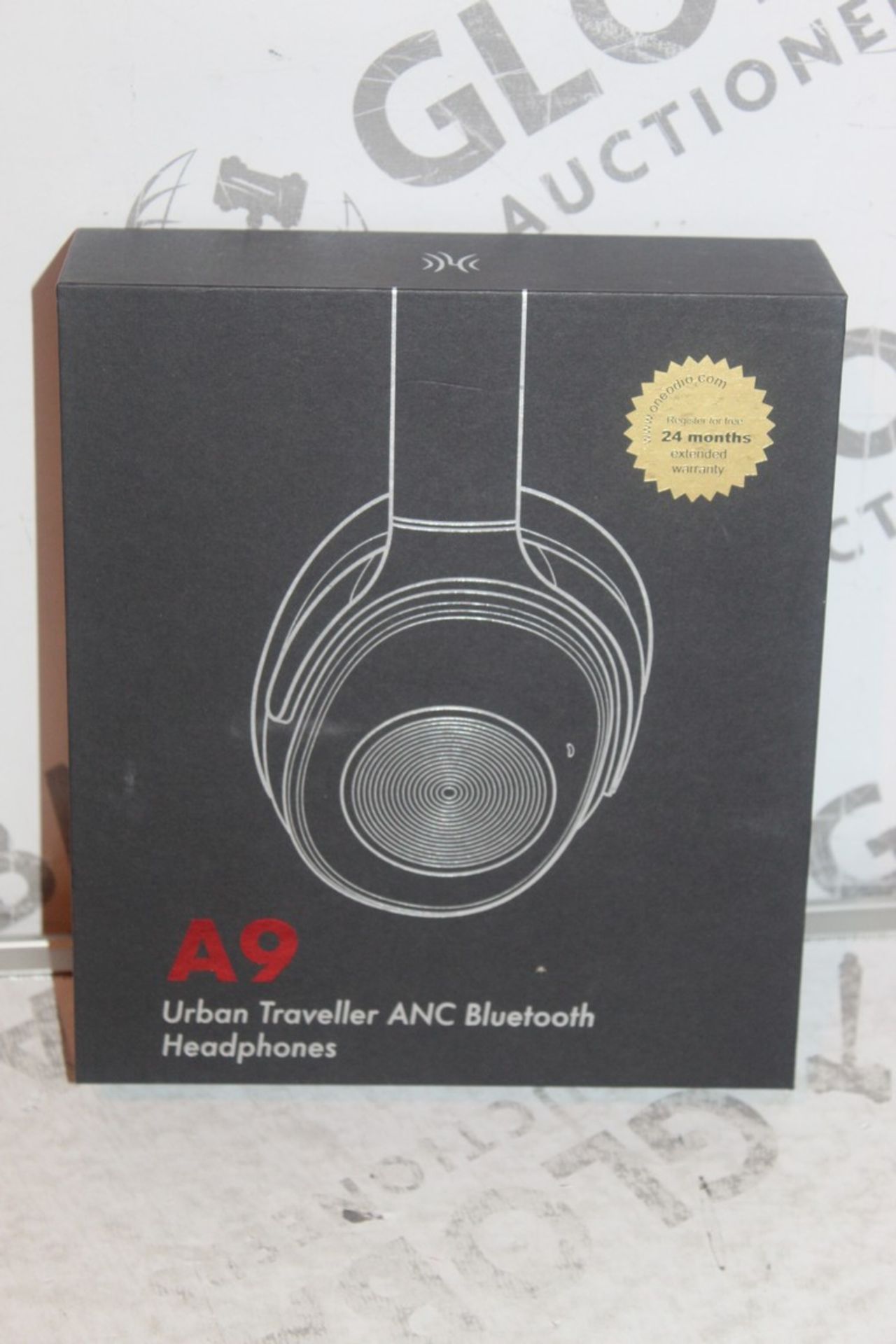 Boxed Pair A9 Urban Traveller ANC Bluetooth Headphones, RRP£55.00