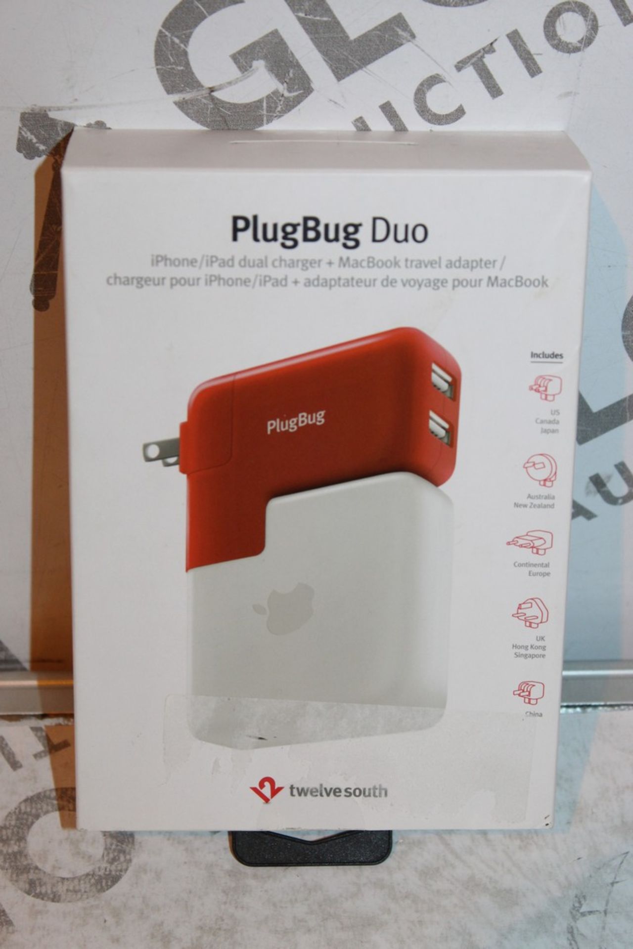 Lot to Contain 2 Boxed Twelve South, PlugBug Duo Travel Adaptors, Combined RRP£150.00