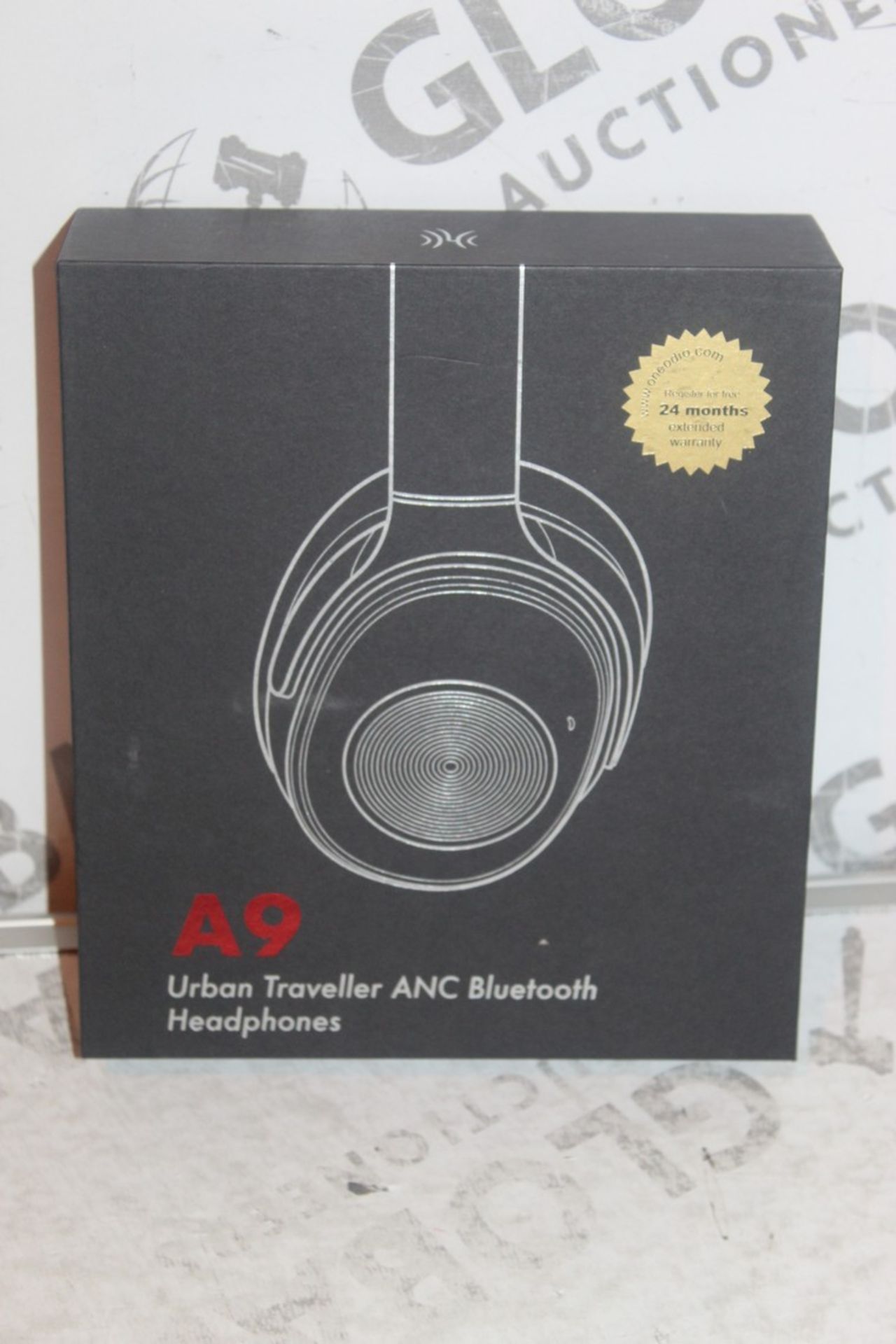 Boxed Pair A9 Urban Traveller ANC Bluetooth Headphones, RRP£55.00