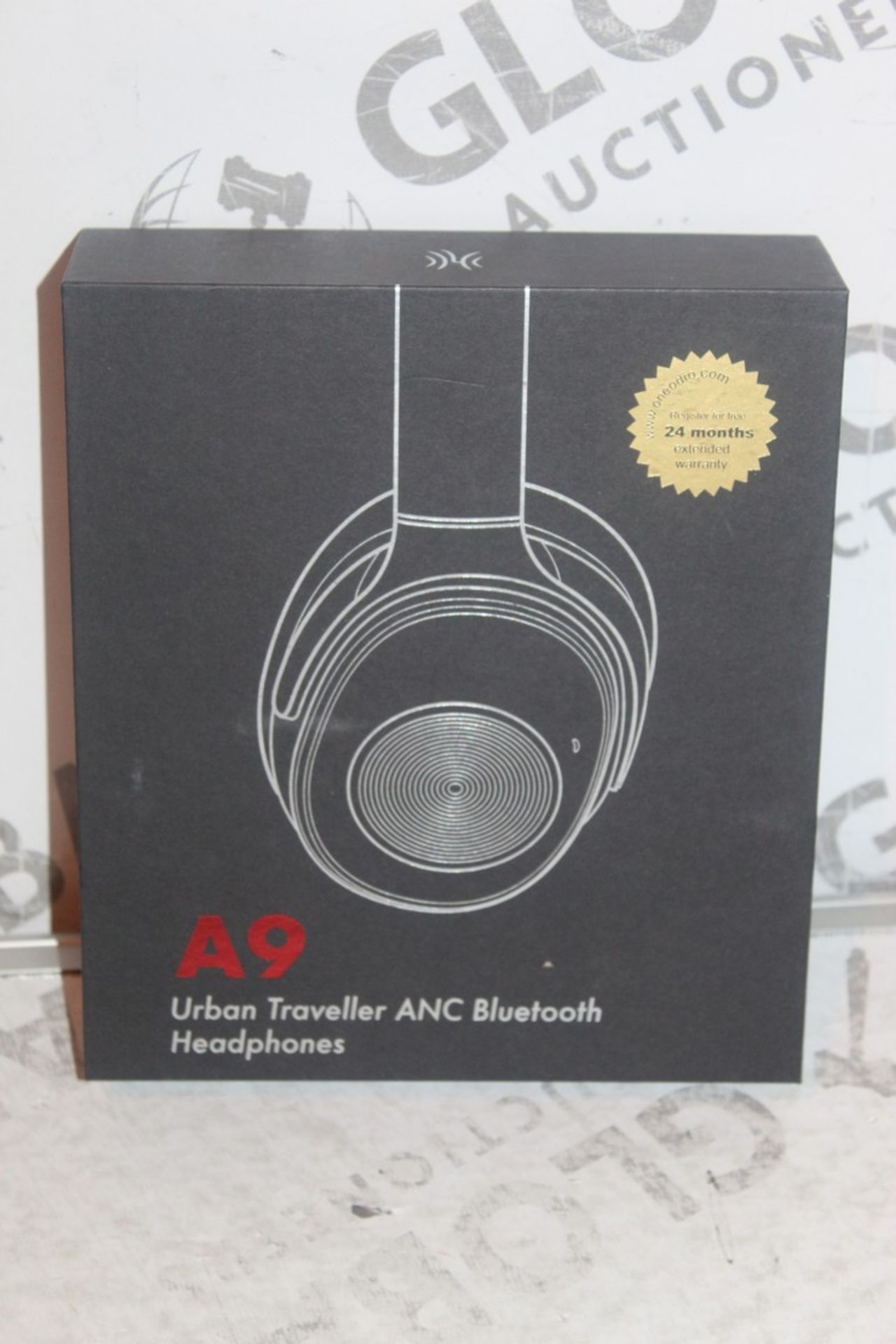 Boxed Pair A9 Urban Traveller ANC Bluetooth Headphones, RRP£55.00