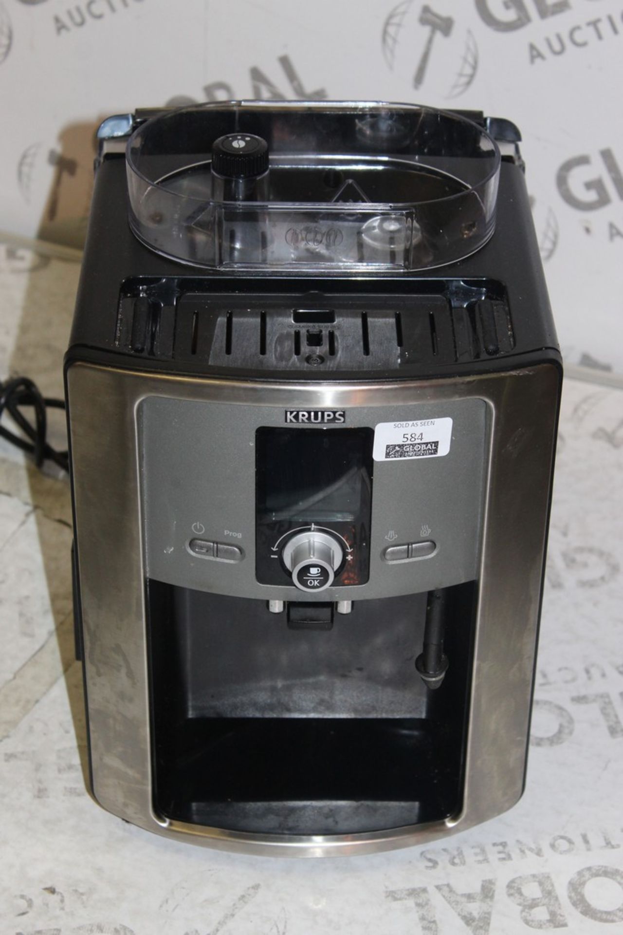 Krups EA80 Stainless Steel Coffee Machine RRP £500 (Untested/Customer Returns) (Public Viewing and