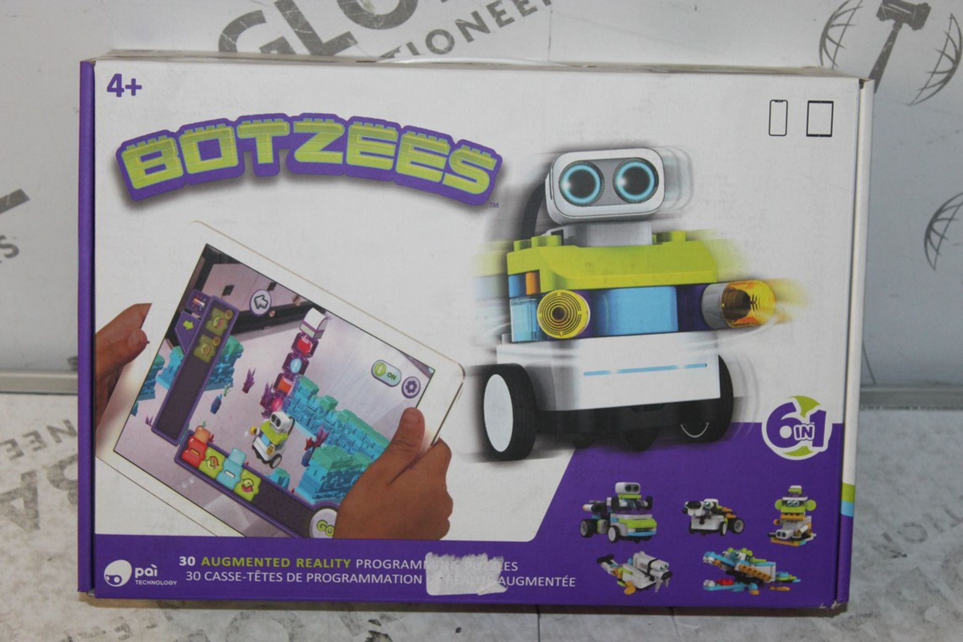 Boxed Botzees Augmented Reality Programmable Robot Puzzle Games RRP £100 (Public Viewing and