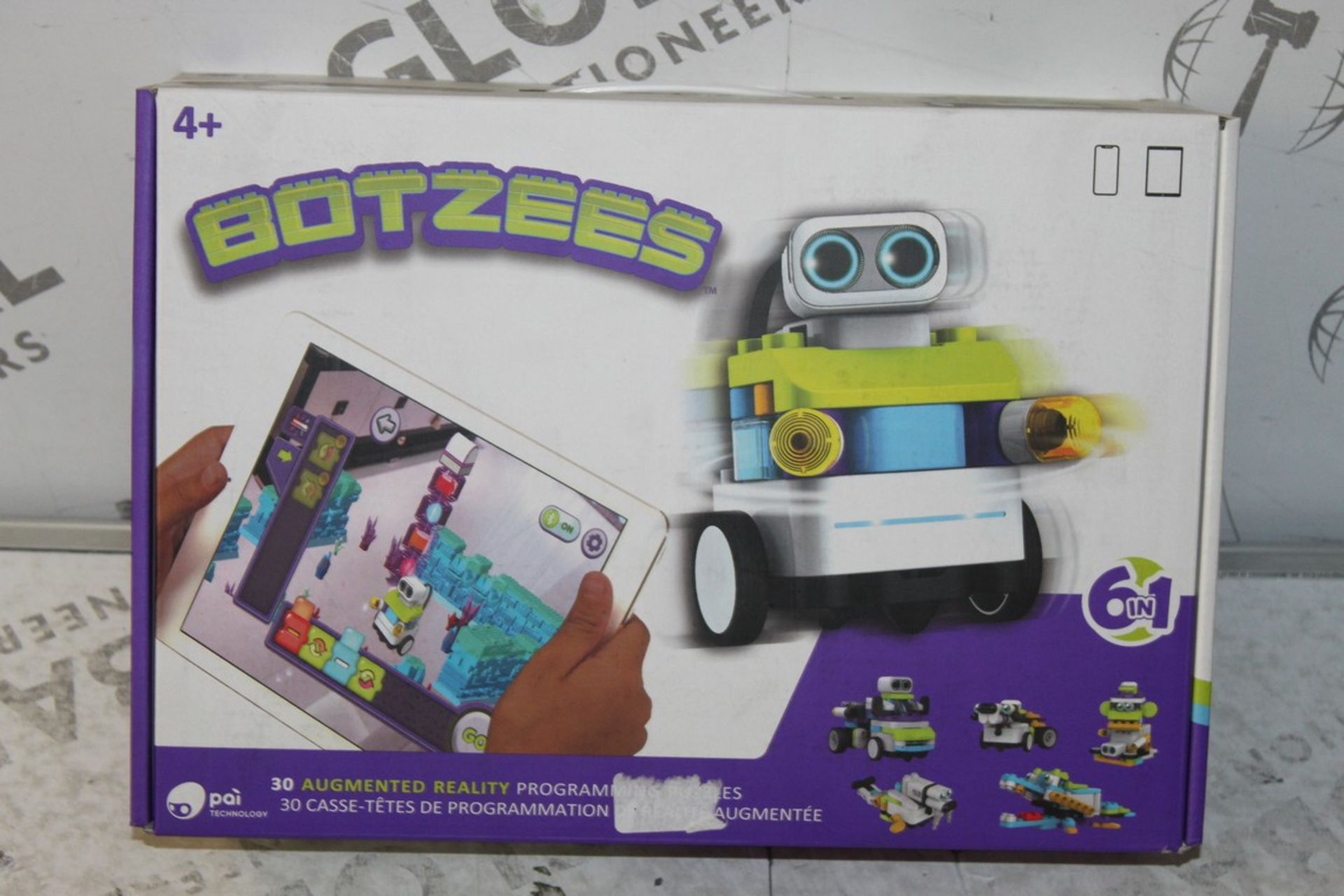 Boxed Botzees Augmented Reality Programmable Robot Puzzle Games RRP £100 (Public Viewing and