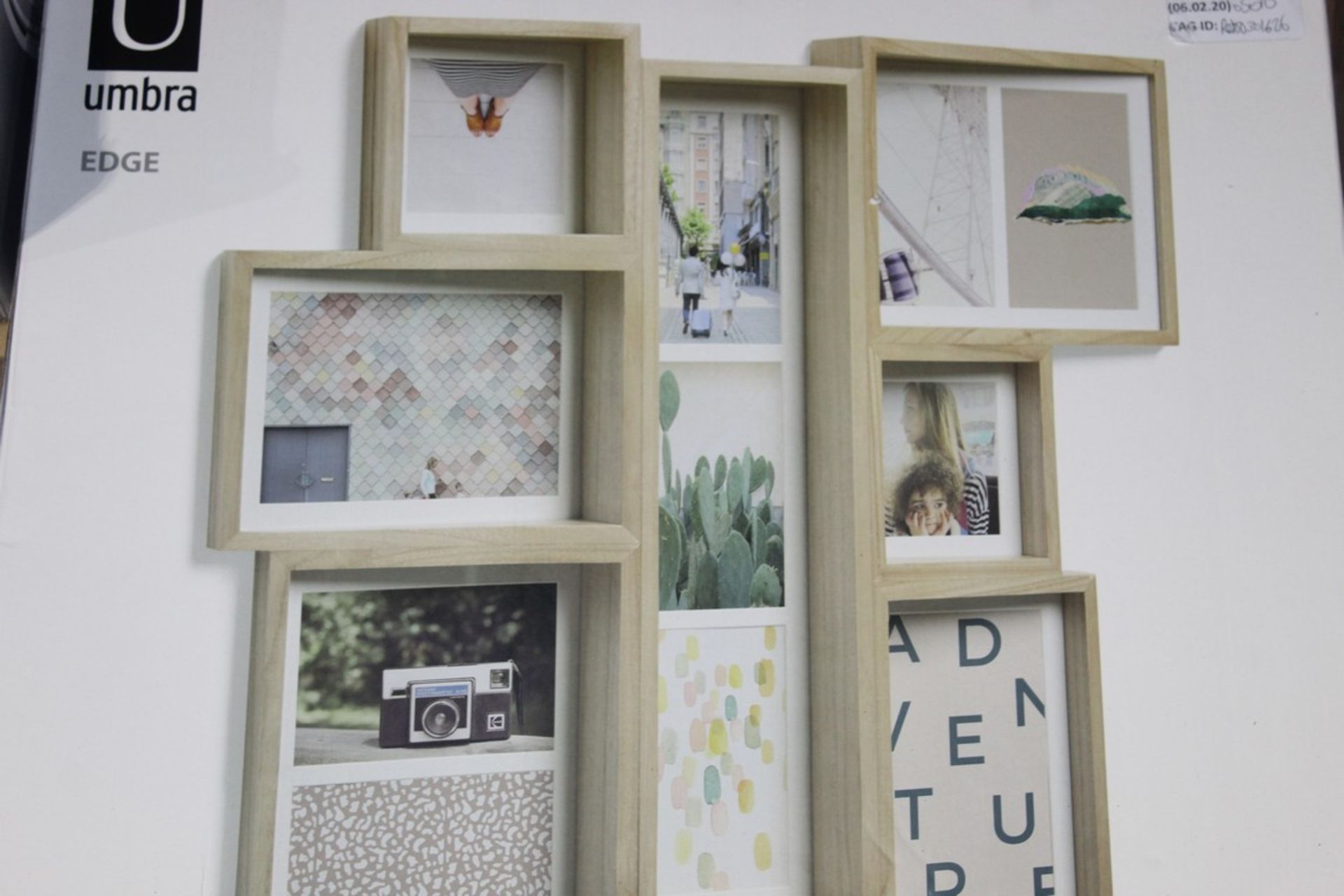 Boxed Umbra Edge Collage Picture Frame RRP £50 (RET00301626) (Public Viewing and Appraisals