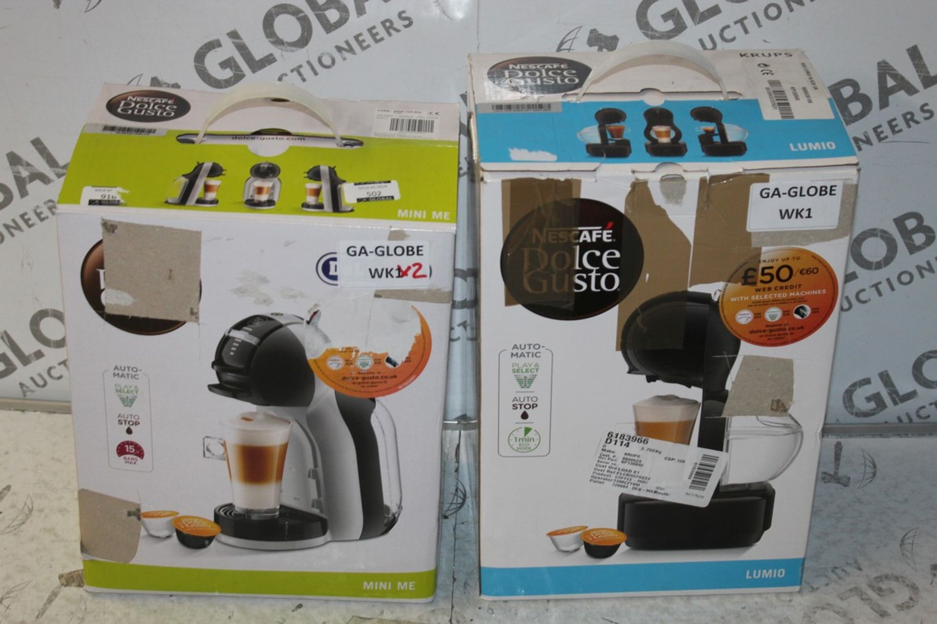 Boxed Delonghi Nescafe Dolce Gusto Coffee Machines, RRP£60-80.00 EACH (Untested Customer Returns) (
