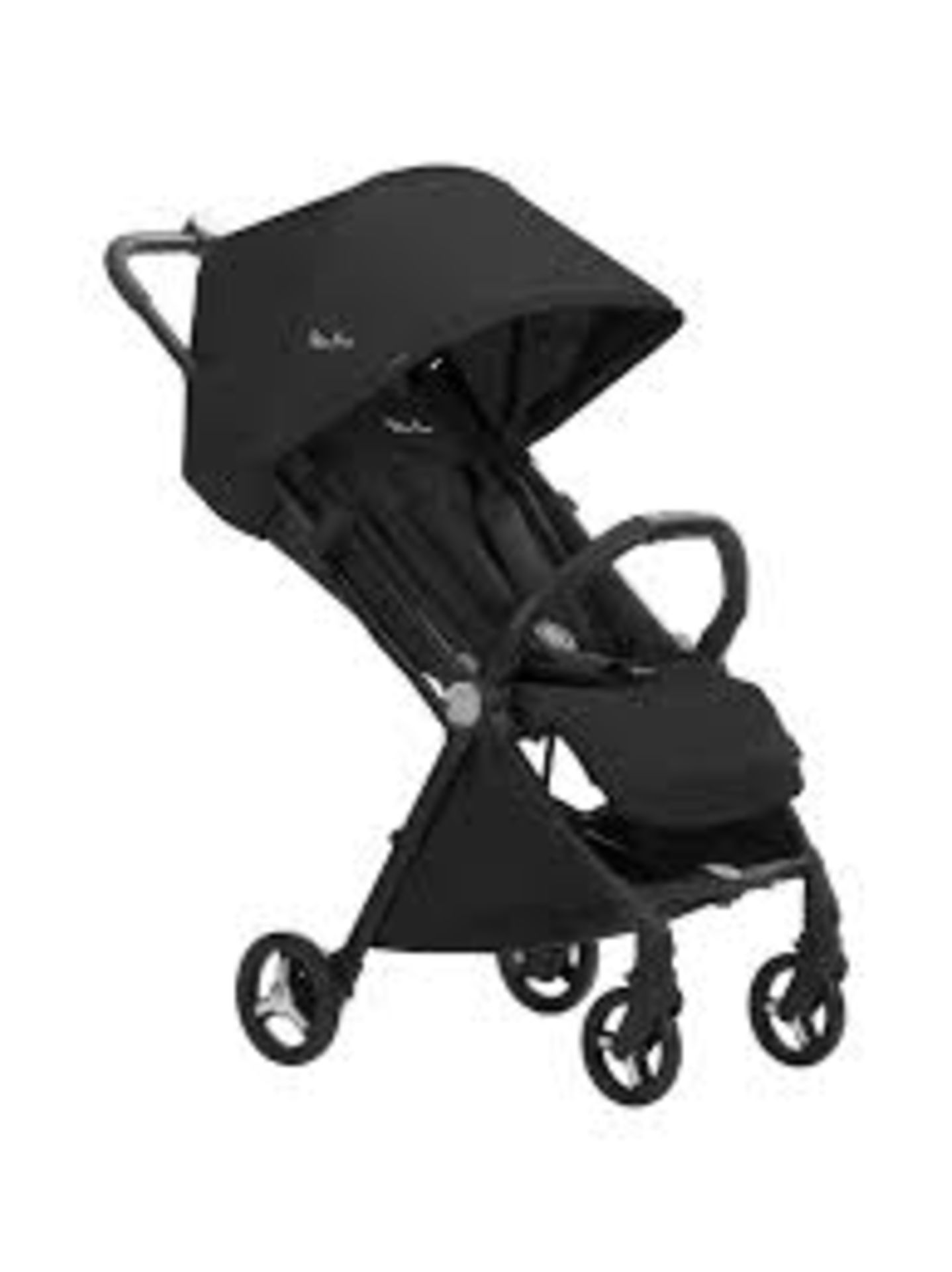 Boxed Silver Cross Jet, Global Traveller Ebony Black, Stroller Pram, RRP£300.00 (RET00566650) (