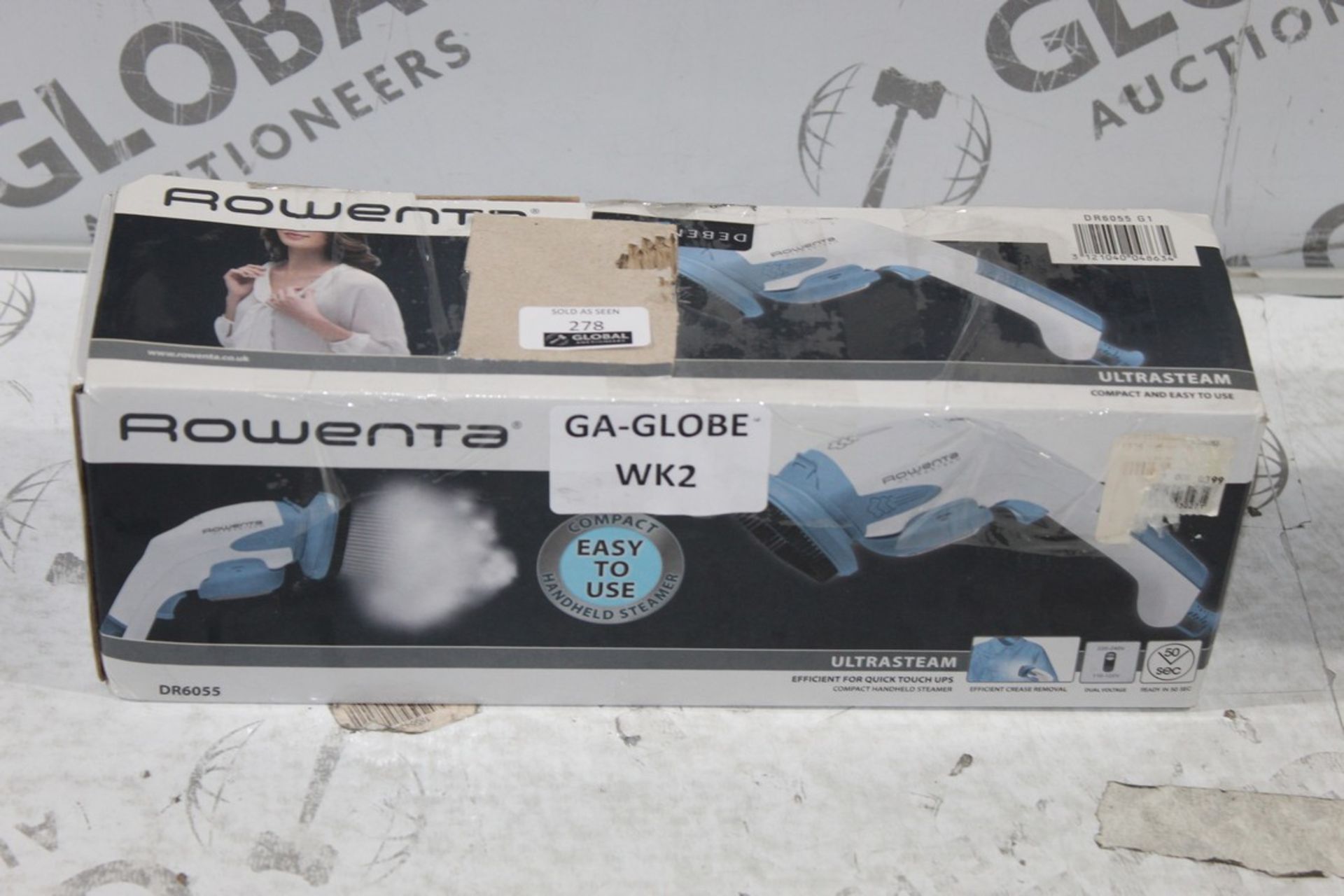 Boxed Rowenta Hand Held Garment Steamers, RRP£60.00 EACH (un-tested-customer-returns) (Public