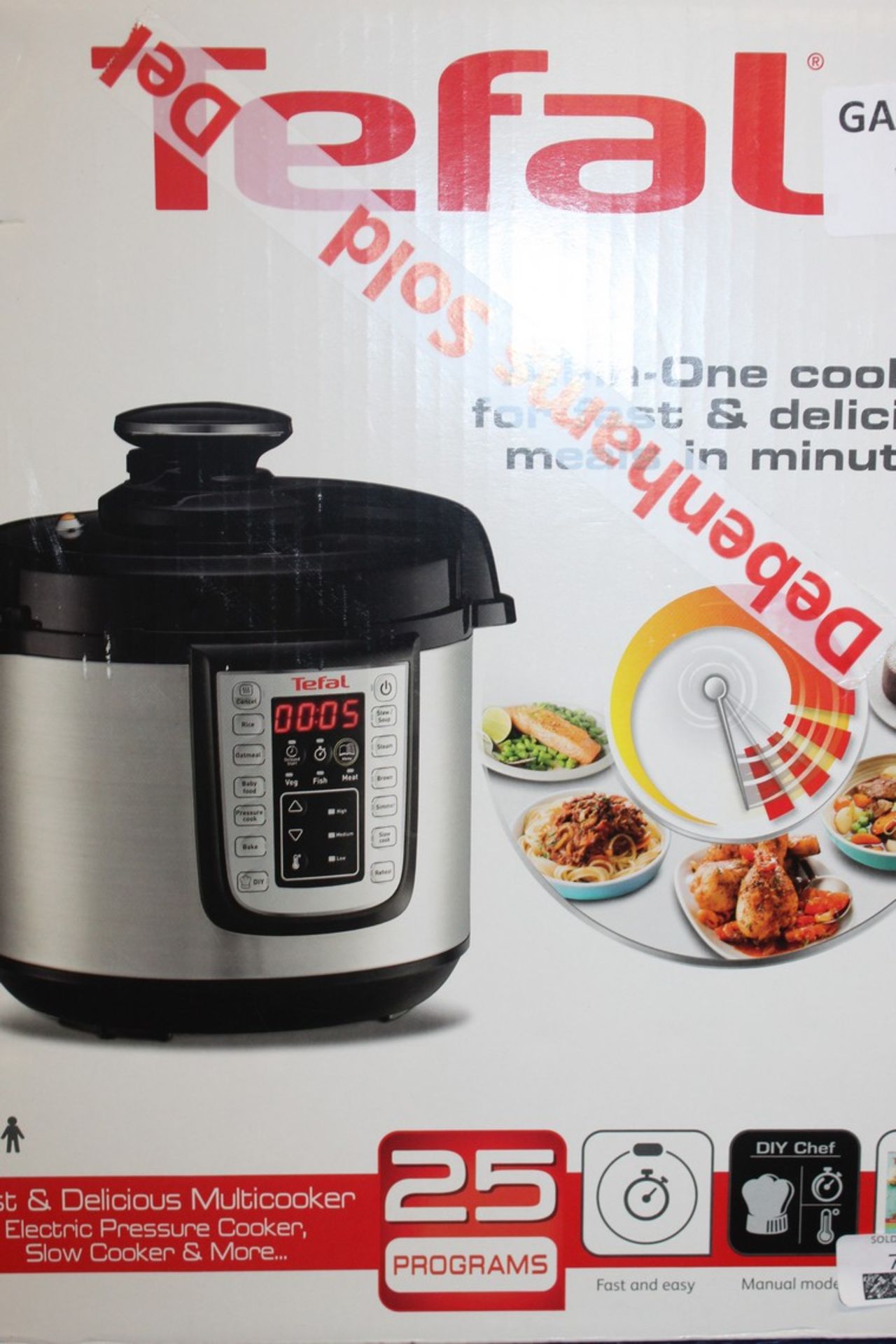 Boxed Tefal All In One Multi Cooker RRP £100 (Untested Customer Returns)