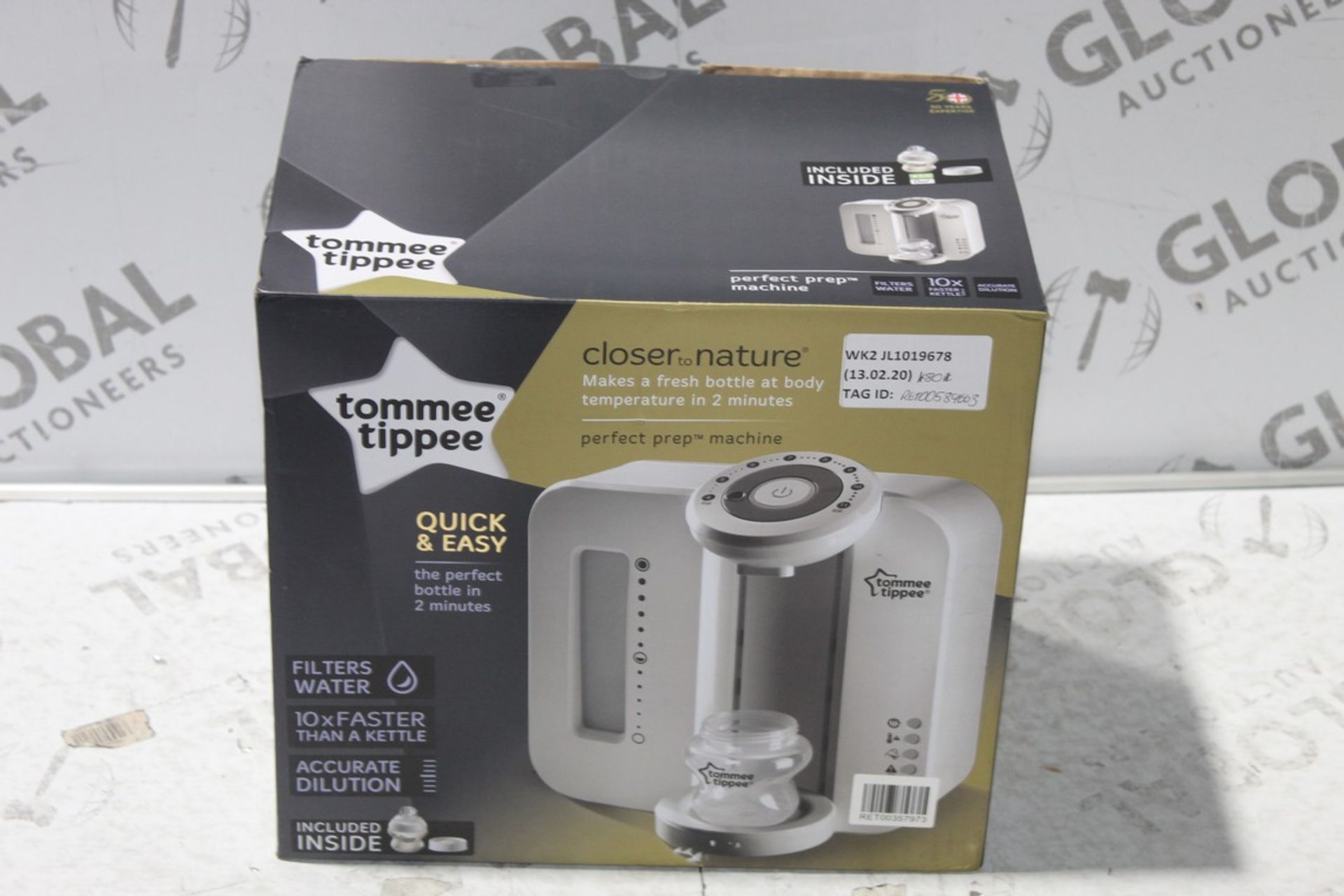 Boxed Closer To Nature, Tommee Tippee Perfect Preparation Bottle Warming Station, RRP£80.00 (