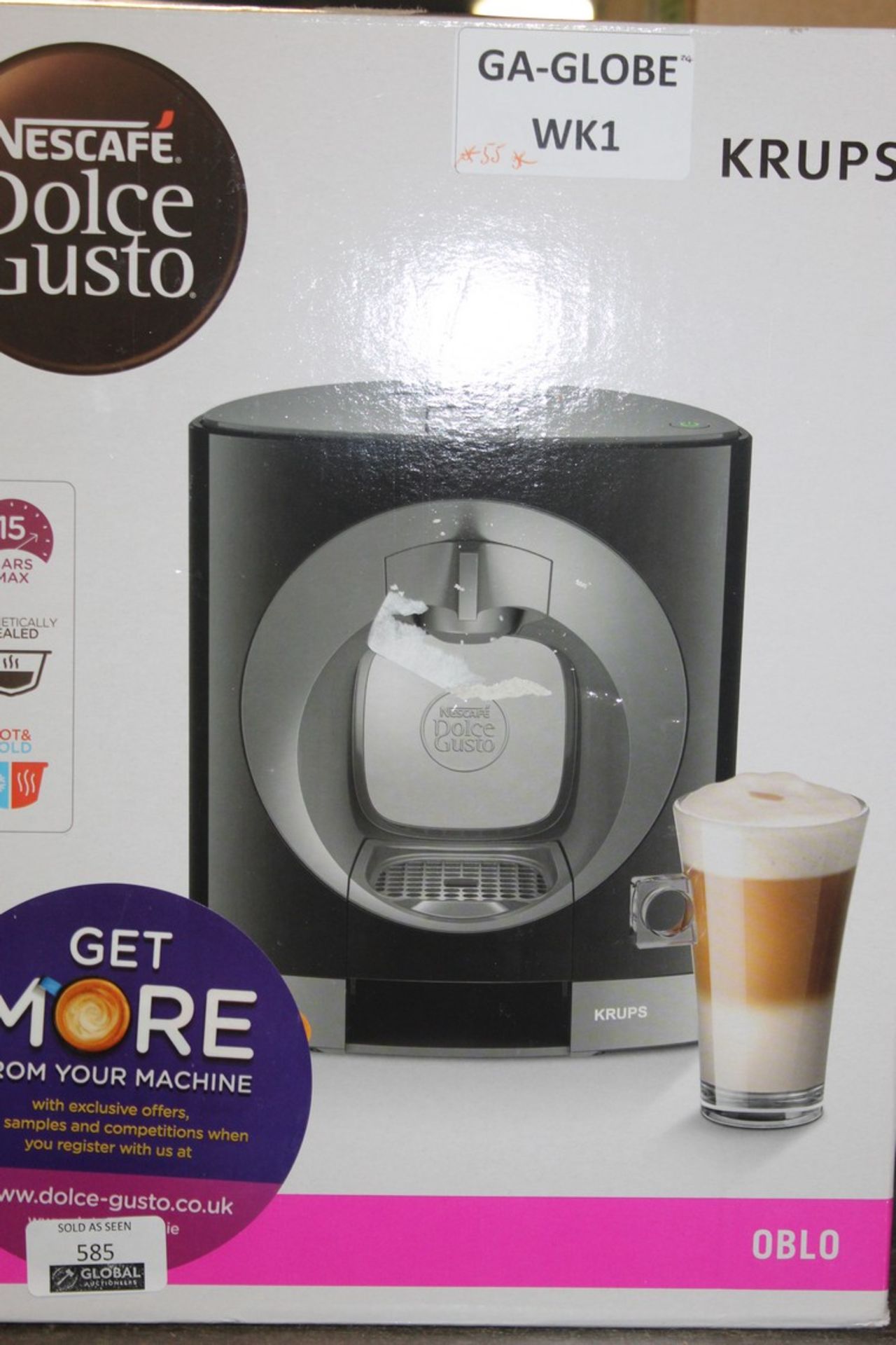 Boxed Assorted Items To Include Maxi Triple Tefal Blender And A Nescafe Dolce Gusto Coffee Machine