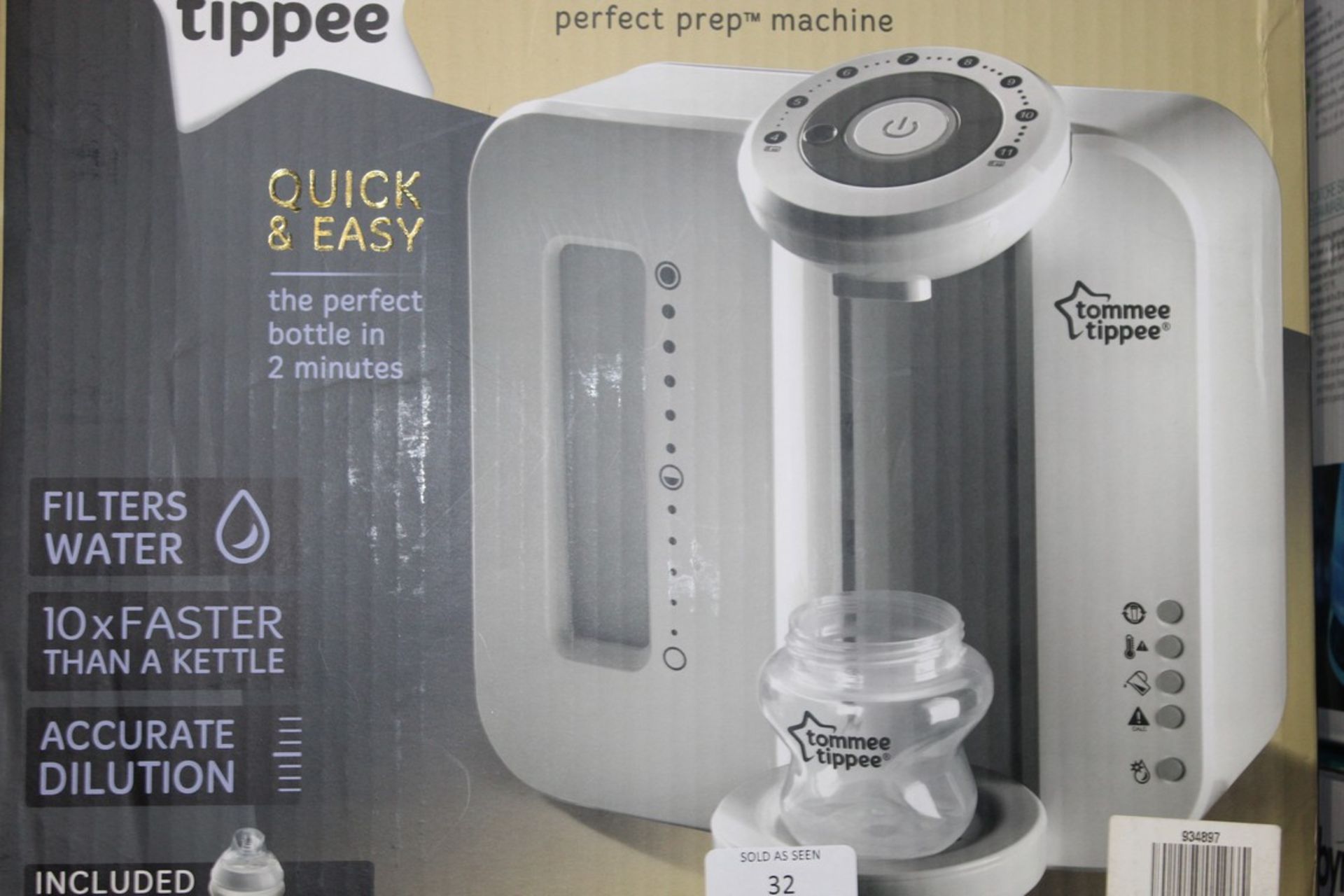 Boxed Tommee Tippee Closure To Nature Perfect Preparation Bottle Warming Station RRP £80 (
