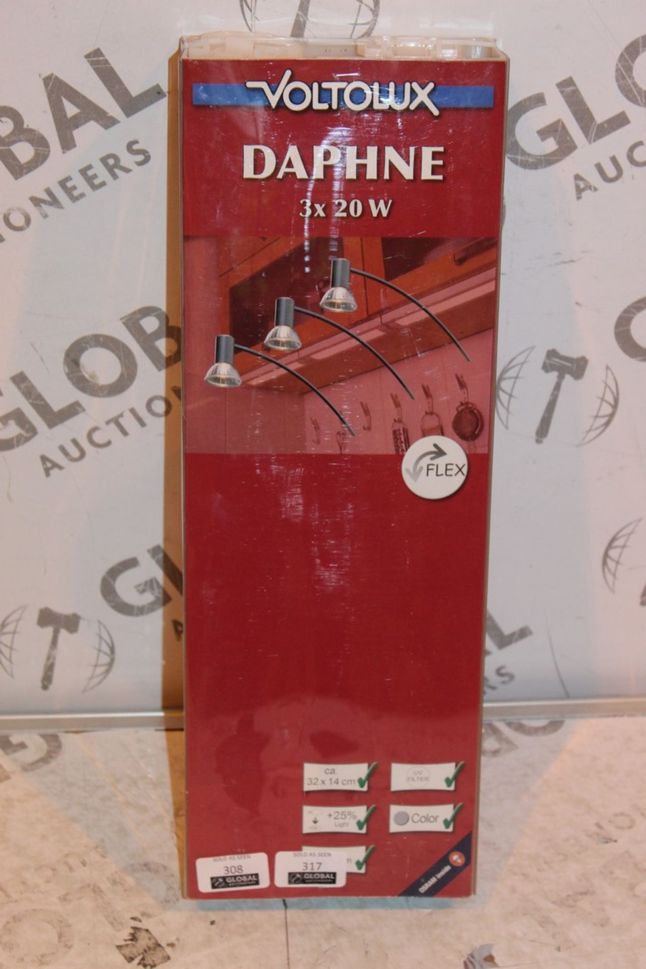 Lot To Contain 5 Voltolux Daphne Light Tubes (3 Per Pack) RRP £100 (Public Viewings And Appraisals