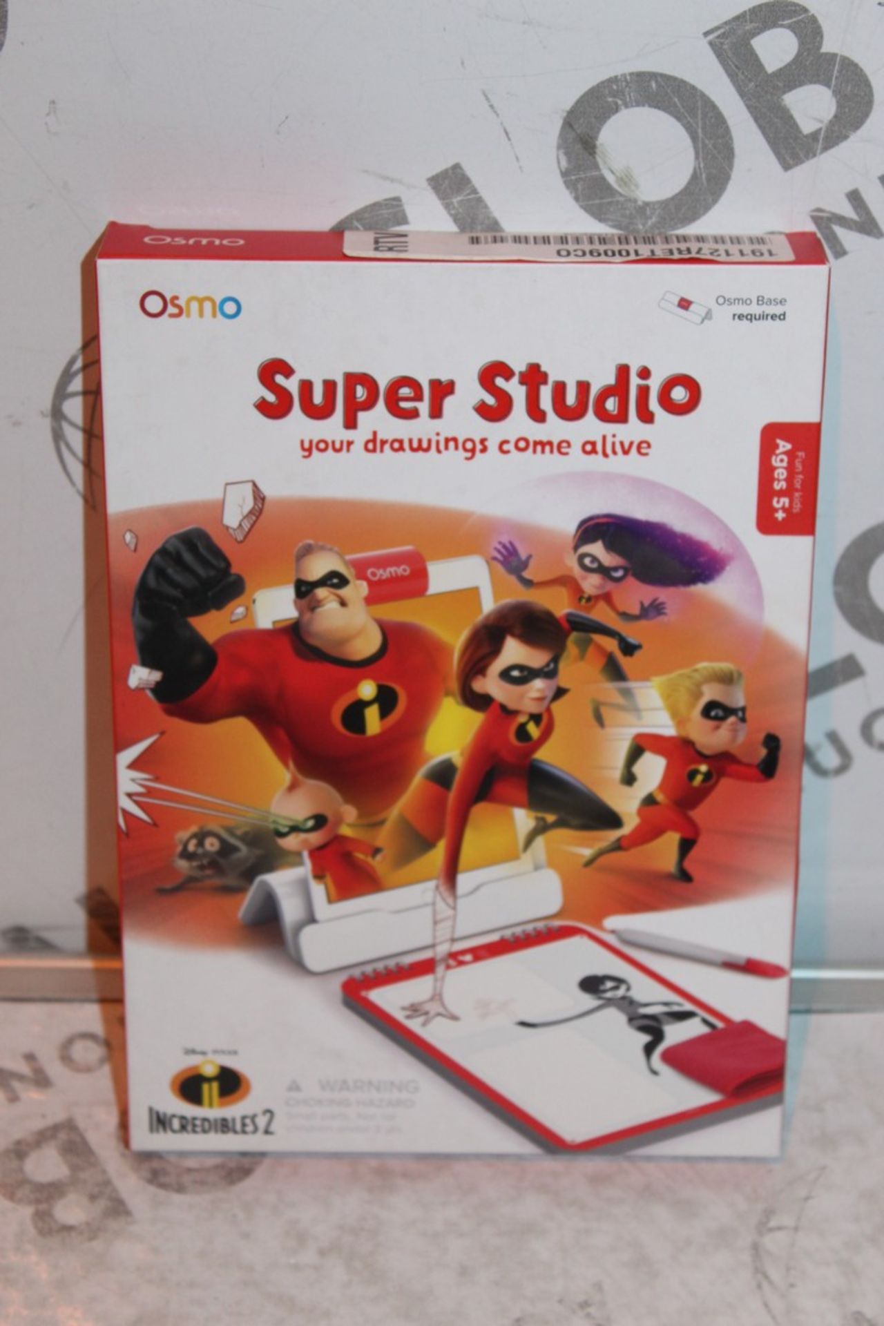 5 Boxed Brand-New Osmo Super Studio Drawings Come To Life Games, RRP£150.00 (Public Viewings And