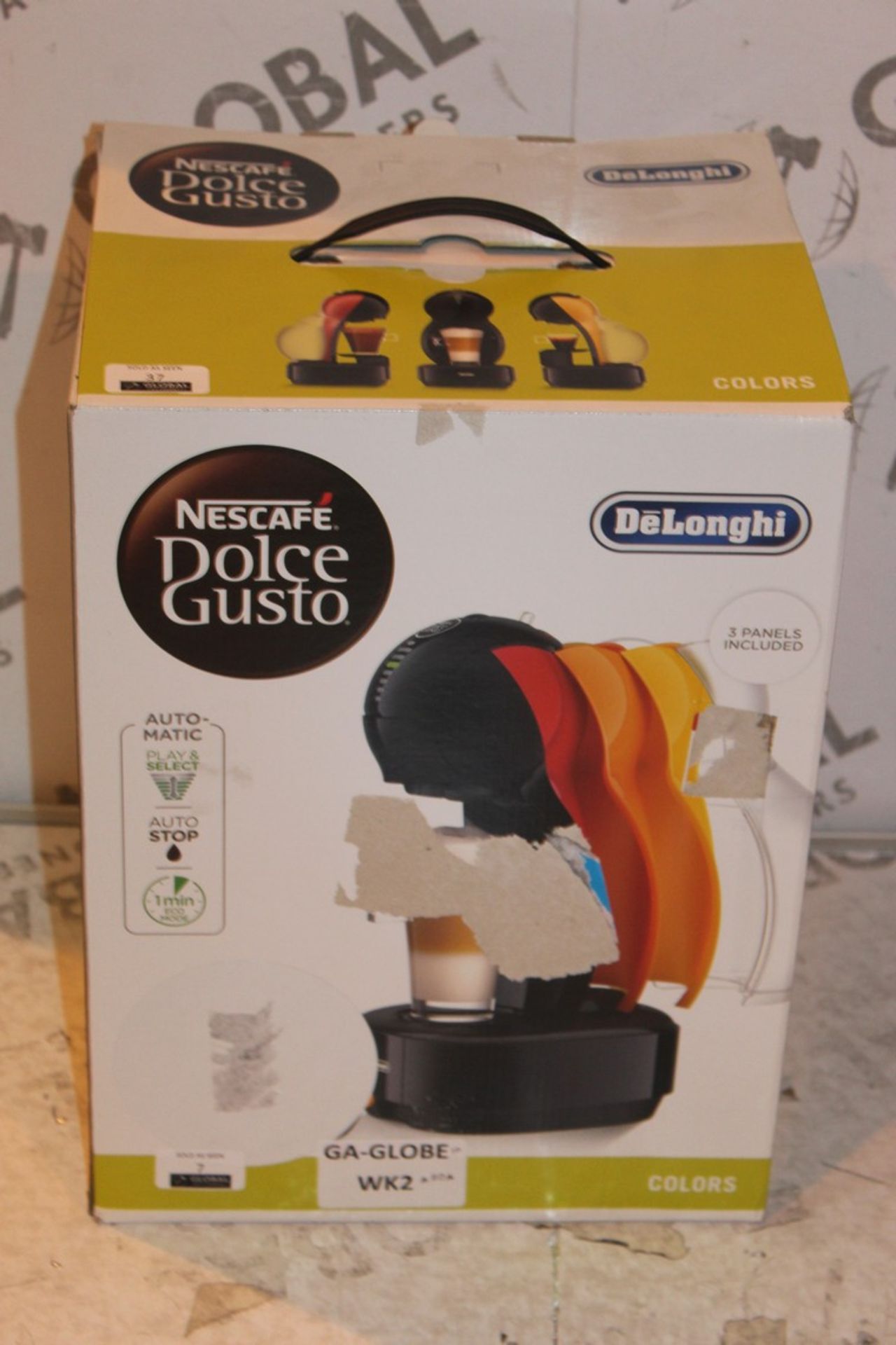 Boxed Nestcafe Delonghi Dolce Gusto Colours Range Capsule Coffee Machine RRP £110 (Untested Customer