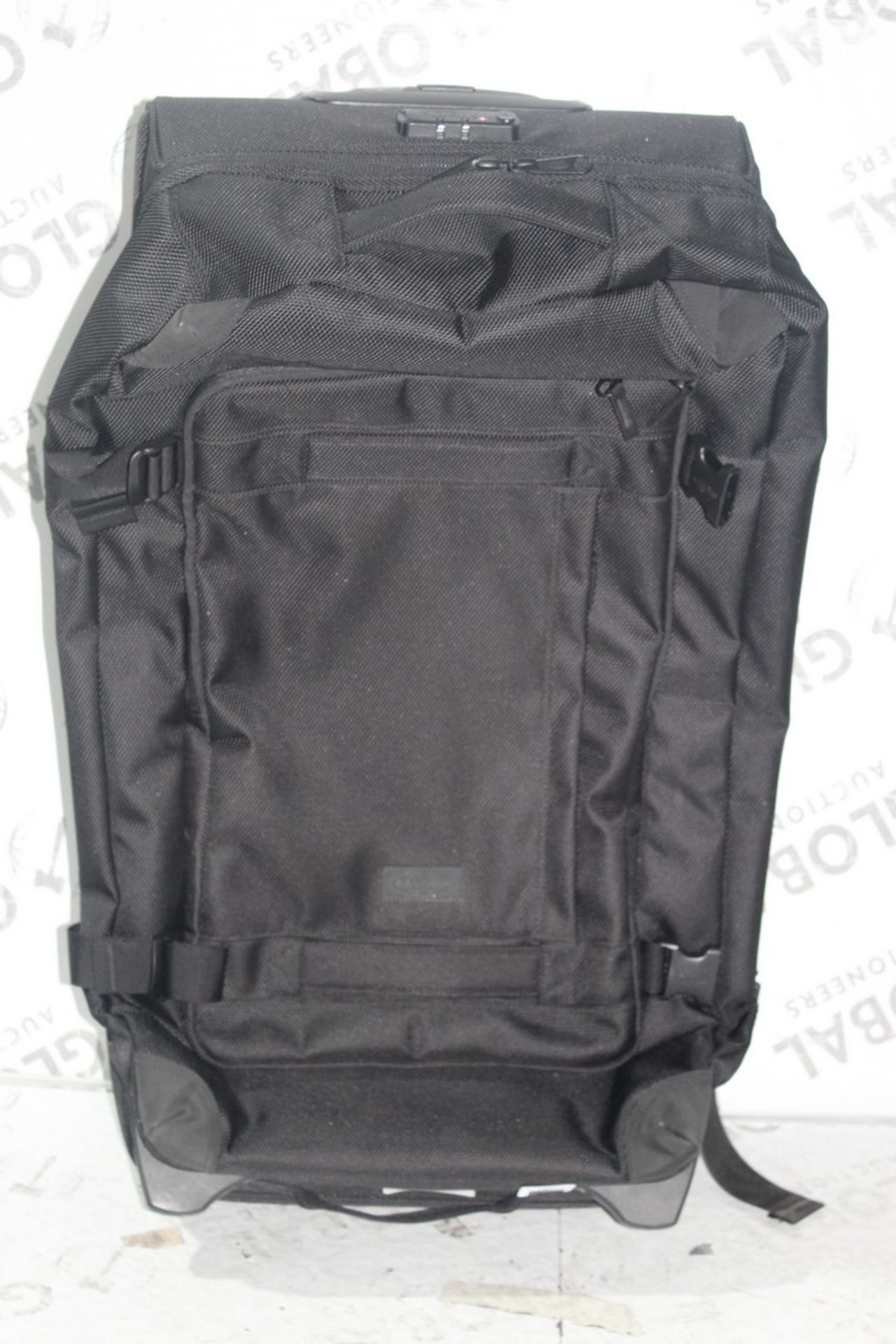 Eastpak Black Wheeled Soft Shell Duffle Bag, RRP£1
