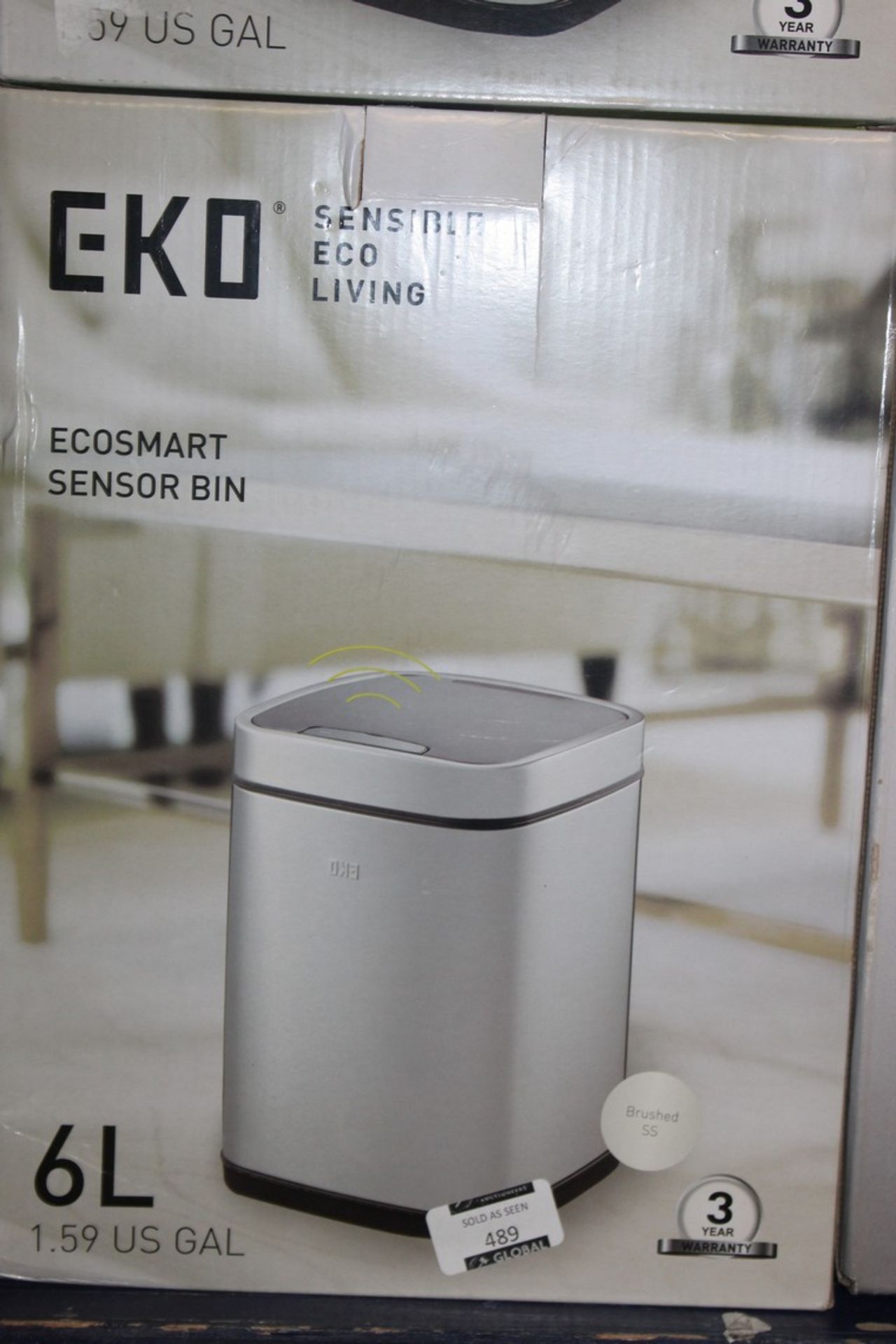 Boxed Eko Sensible Eco Living 6L Smart Sensor Bins