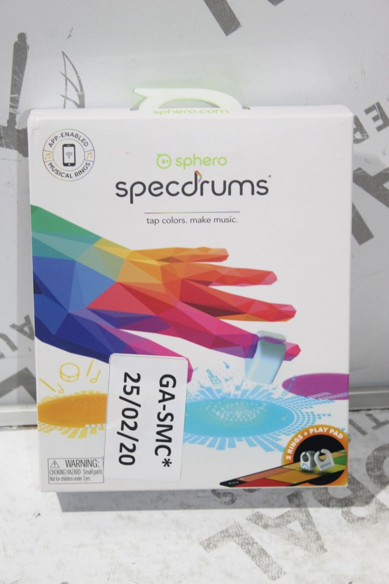 Boxed Sphero Specdiums Tap Colours Make Music, Int