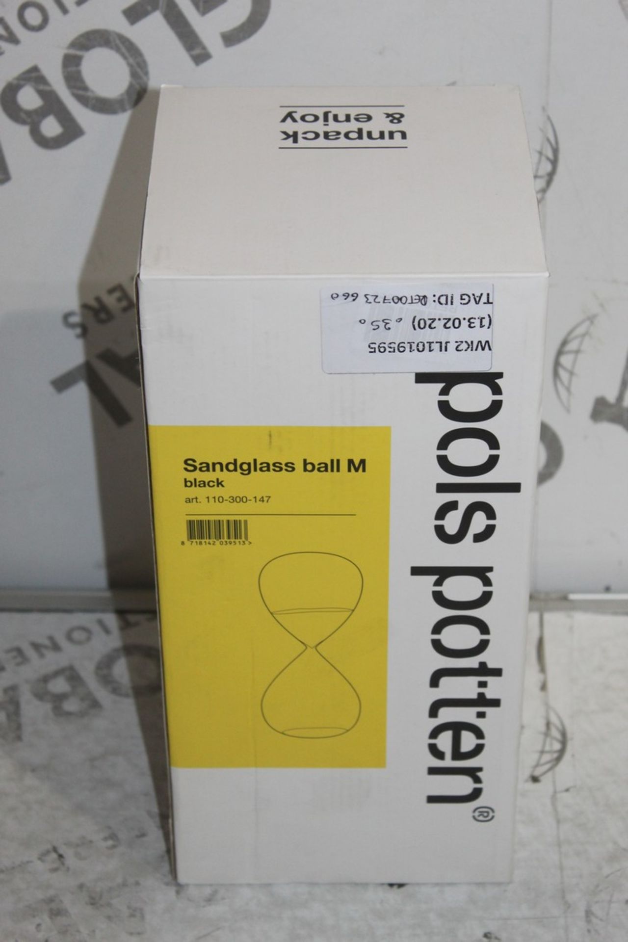 Boxed Pose Potten Sand Glass Kitchen Timers RRP £3