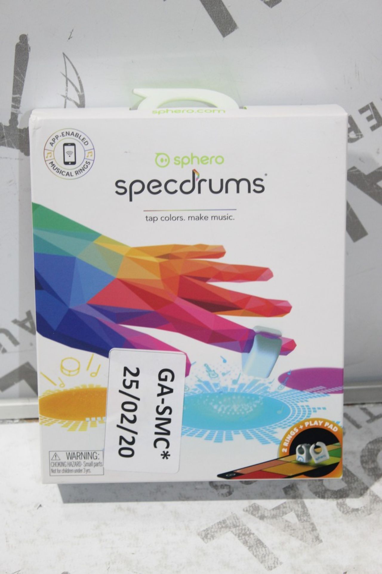 Boxed Sphero Specdiums Tap Colours Make Music, Int