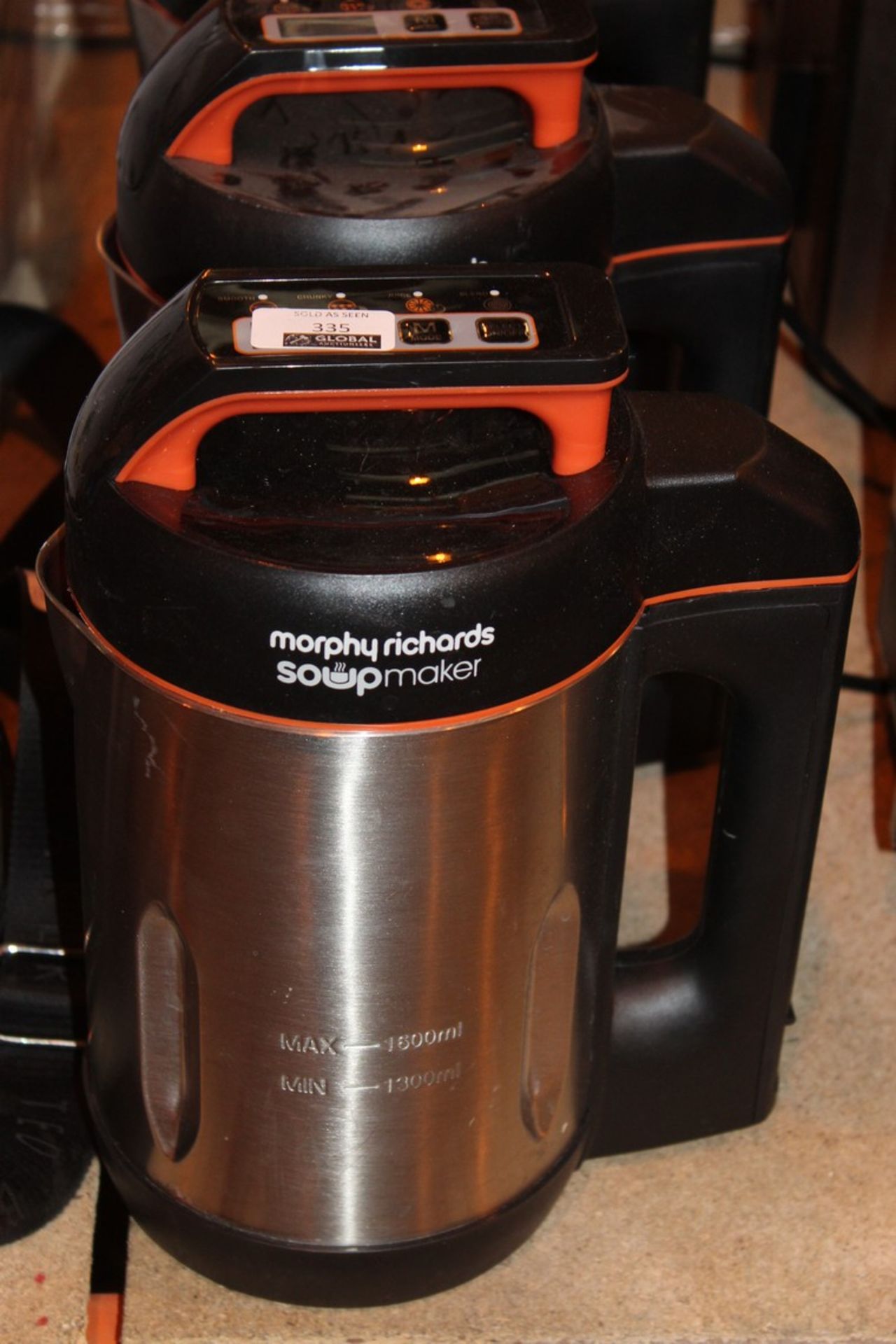 Lot To Contain, 4 Morphy Richards 1.7ltr Stainless