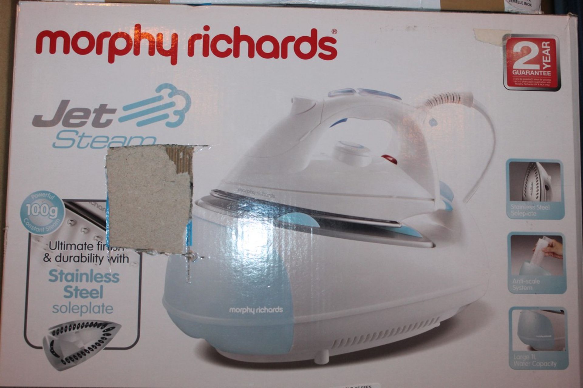 Lot To Contain, Boxed Morphy Richards Jet Steam Ge