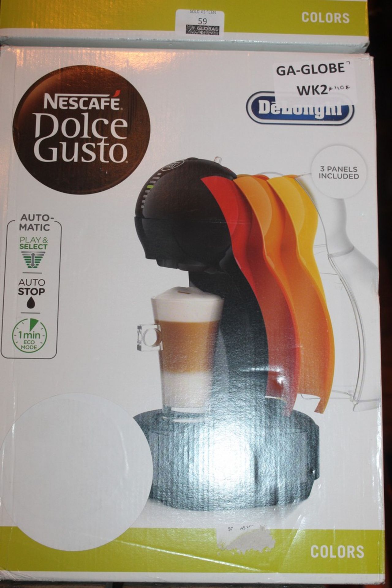 Lot To Contain 2 Boxed Delonghi Nescafe Dolce Gust