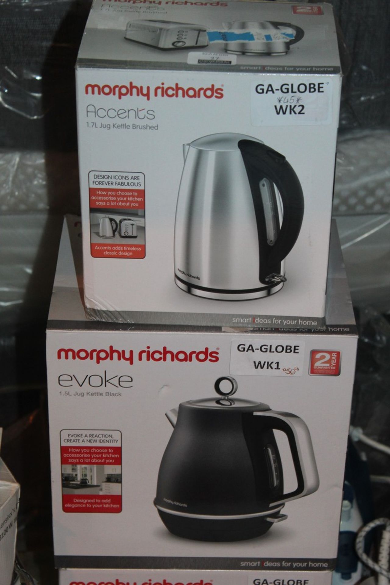 Lot To Contain, 3 Assorted Morphy Richards Accents