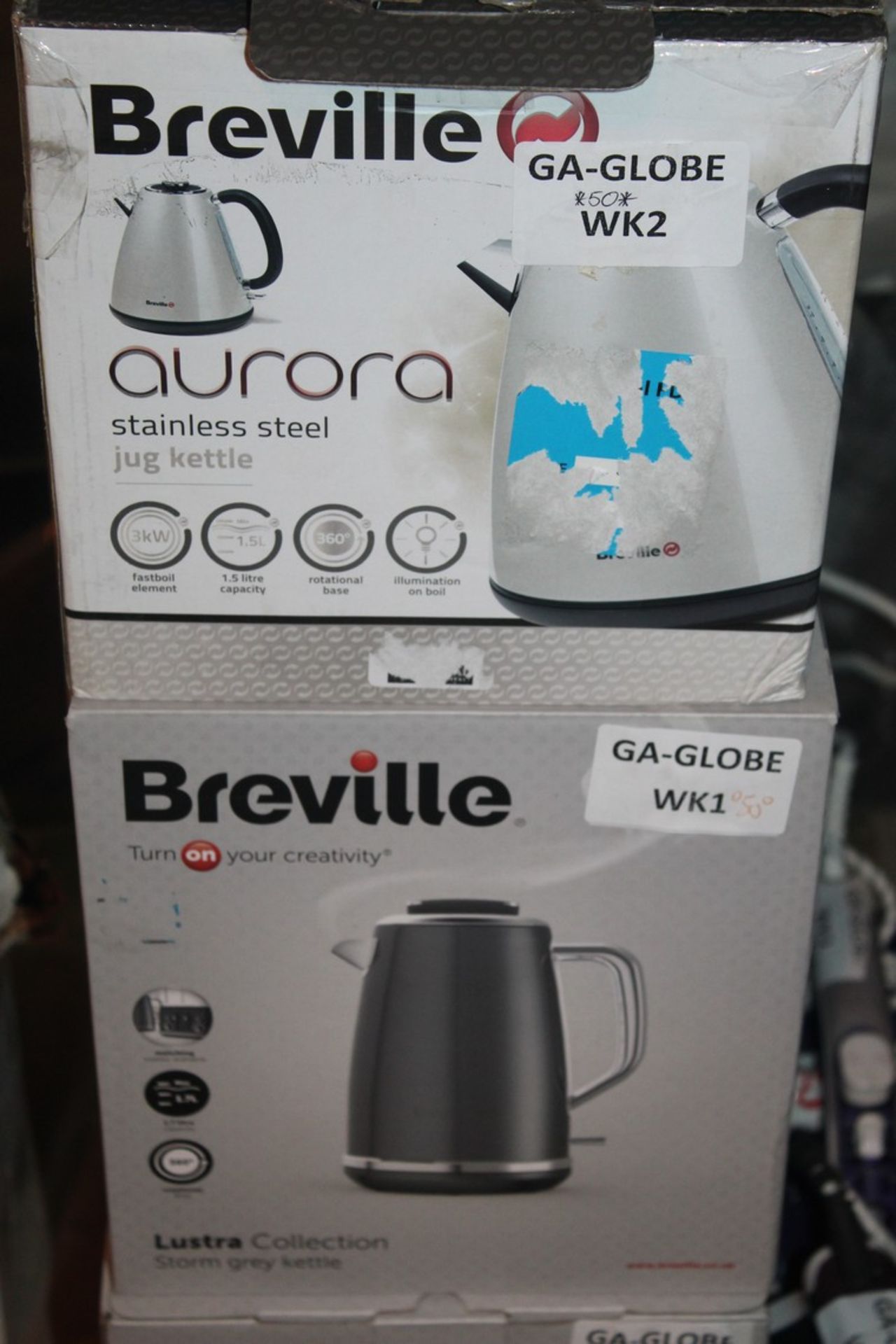 Lot To Contain, 3 Boxed Assorted breville Aurora a