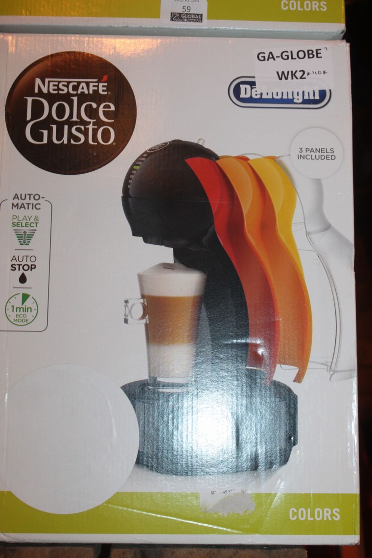 Lot To Contain 2 Boxed Delonghi Nescafe Dolce Gust