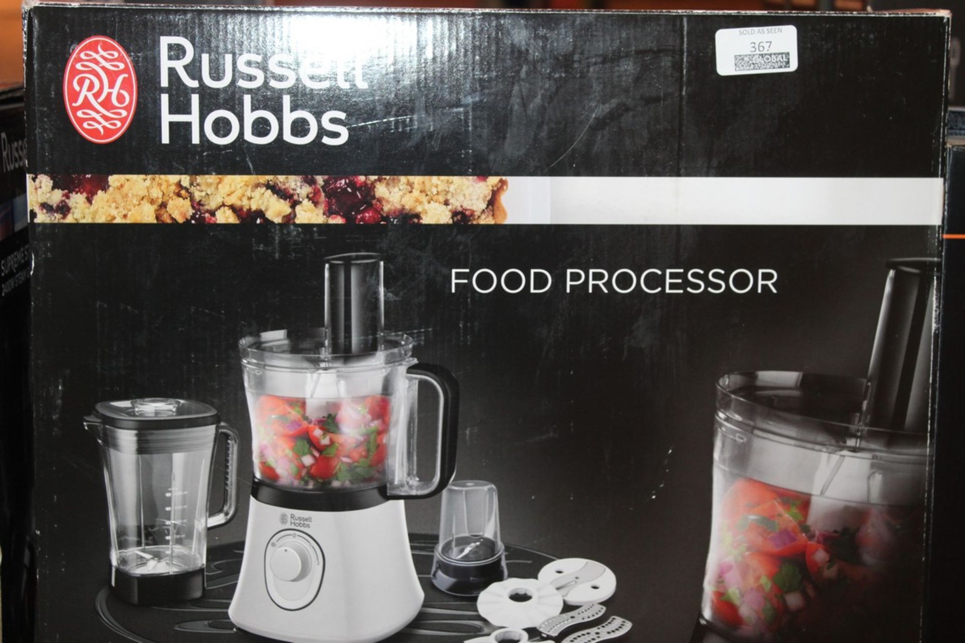 Lot To Contain, Boxed Russell Hobbs Food Processor