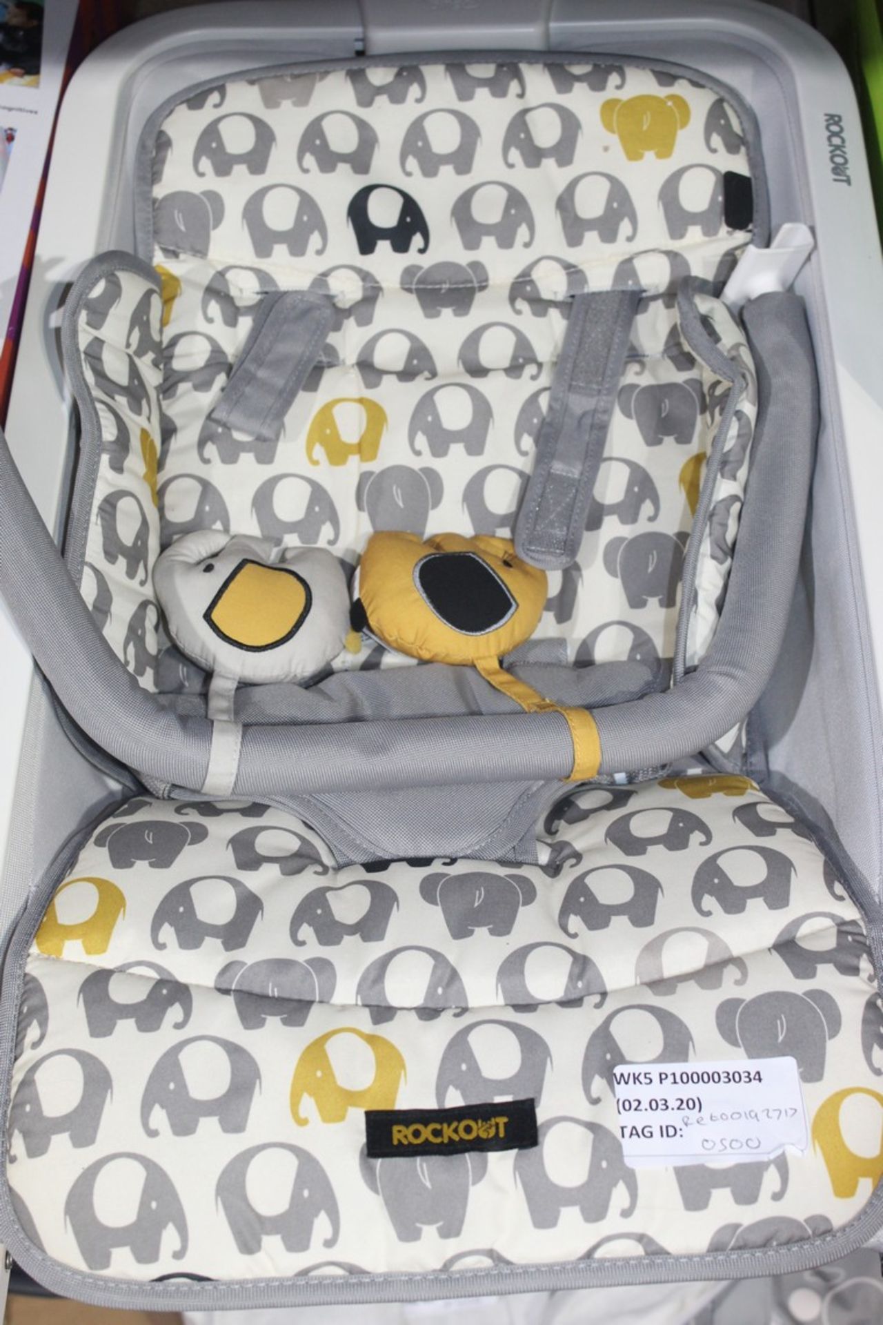 Boxed Rock Out Kids Bouncer Seat, RRP£50 (RET00192717) (Public Viewings And Appraisals Available)