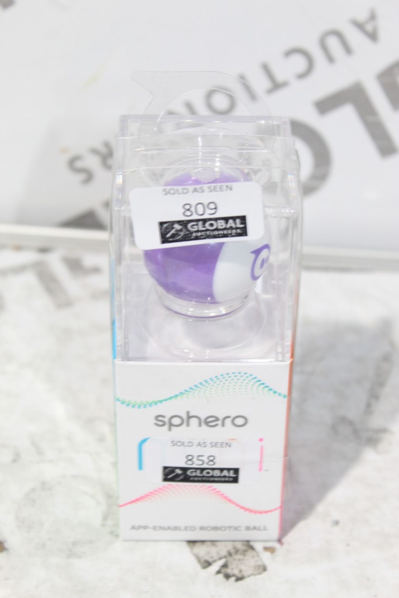 Boxed Sphero App Enabled Purple Robotic Balls RRP £59.95