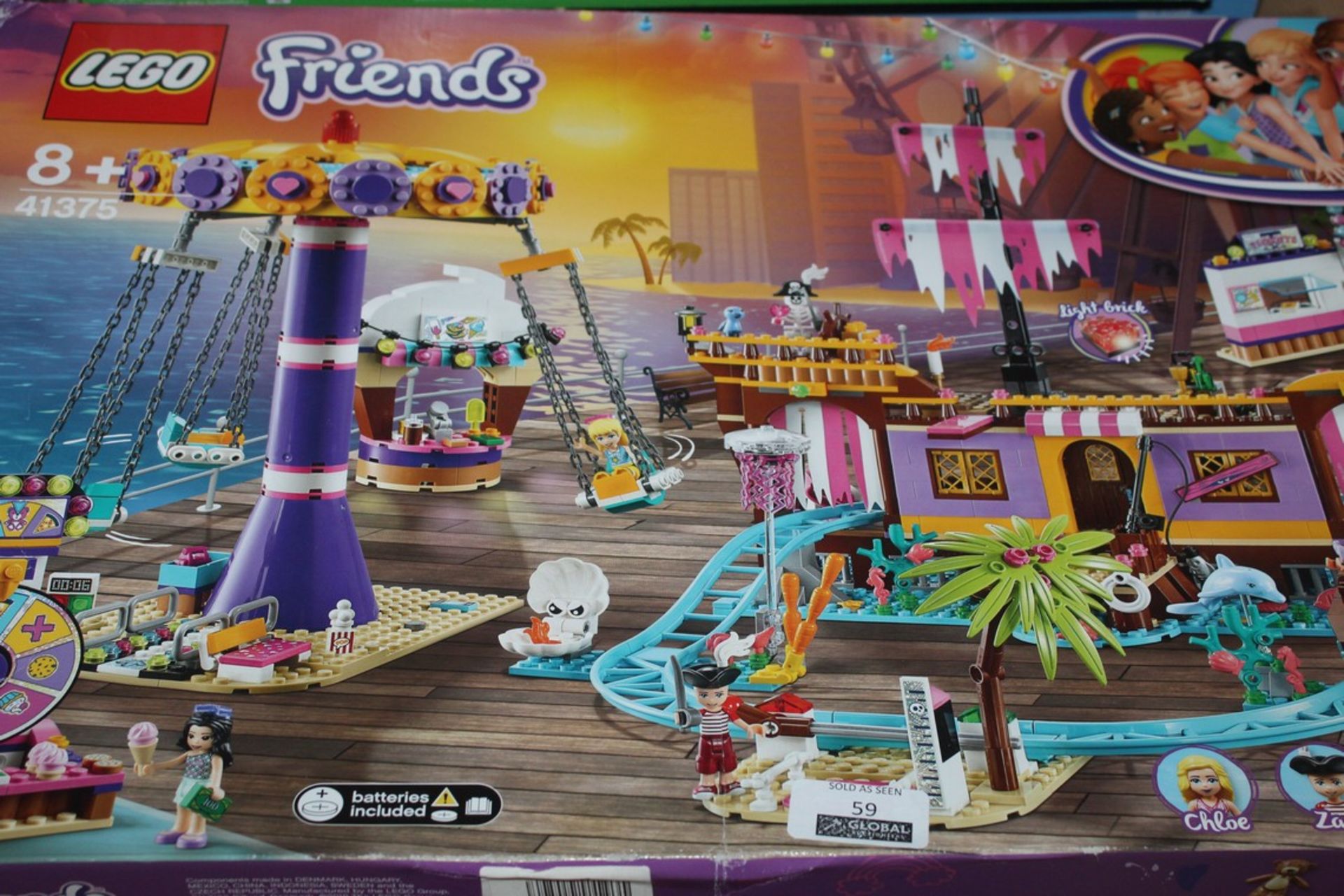 Boxed Lego Friends, Fairground Building Pack, RRP£85 (4590637) (Public Viewings And Appraisals