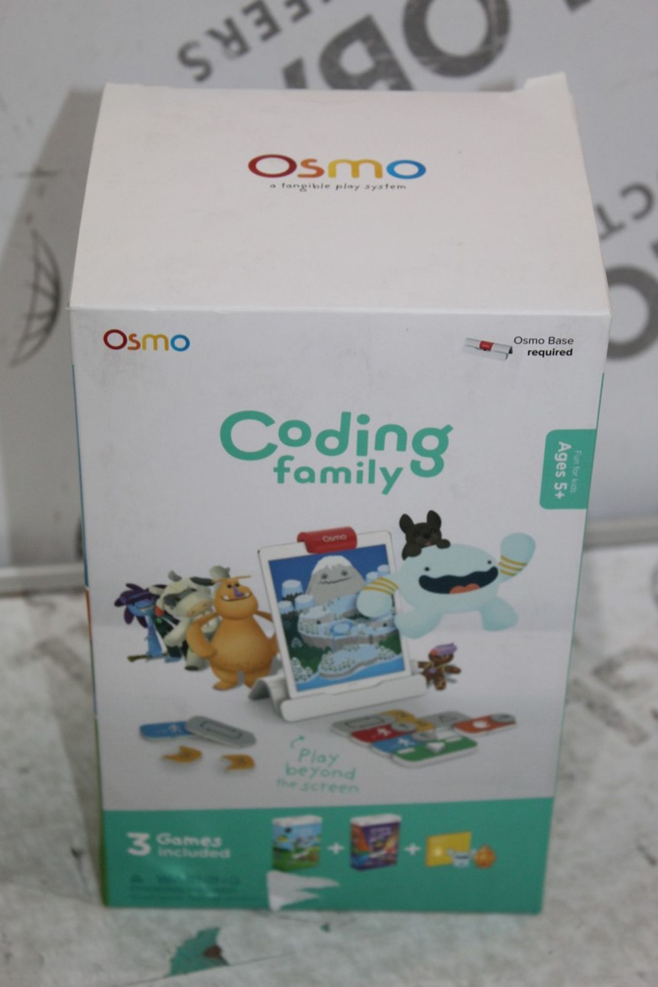Boxed Osmo Coding Family Triple Game Pack Interactive Educational Game For Apple Products RRP £110